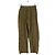 Autre Marque Pantalones de algodón caqui BAZISZT XS
