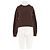 Autre Marque Kaschmirpullover braun