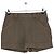 Shorts rectos caqui Vanessa Seward