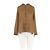 Camisa Laurence Bras de algodón marrón Castaño