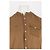 Camisa Laurence Bras de algodón marrón Castaño - vista 2