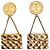 Chanel Orecchini a clip motivo borsa 2.55 Iconic CC in oro