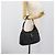 GUCCI GG Canvas Jackie Shoulder Bag Black Silver 00963 - vista 21
