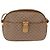 GUCCI Micro GG Shoulder Bag PVC Leather Beige Gold Tone - vista 2