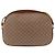 GUCCI Micro GG Shoulder Bag PVC Leather Beige Gold Tone - vista 3