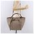 Céline CELINE Big Bag Small Hand Bag Leather Gray Silver - vista 25