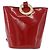 Céline CELINE Shoulder Bag Patent leather Red Gold - vista 13