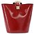Céline CELINE Shoulder Bag Patent leather Red Gold - vista 2