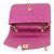 CHANEL Matelasse Chain Shoulder Bag Satin Pink Gold CC - vista 10