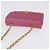 CHANEL Matelasse Chain Shoulder Bag Satin Pink Gold CC - vista 7