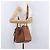 LOEWE Hammock Small Hand Bag Leather 2way Brown Silver - vista 24