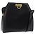 Céline CELINE Shoulder Bag Leather Black Gold