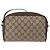 GUCCI GG Supreme Web Sherry Line Bag PVC Beige Gold 116 02 089 - vista 3
