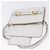FENDI Shoulder Bag Leather White Gold Tone - vista 20