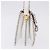 FENDI Shoulder Bag Leather White Gold Tone - vista 5