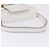 FENDI Shoulder Bag Leather White Gold Tone - vista 8