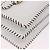 FENDI Shoulder Bag Leather White Gold Tone - vista 9