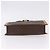 Céline CELINE Macadam Canvas Medallion Hand Bag PVC Leather Brown Gold - vista 5