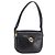 GUCCI Handtasche Leder Schwarz Gold