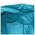 PRADA Tote Bag Nylon Turquoise Blue Gold - vista 19