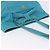 PRADA Tote Bag Nylon Turquoise Blue Gold - vista 6