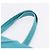 PRADA Tote Bag Nylon Turquoise Blue Gold - vista 8