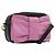 PRADA Ribbon Shoulder Bag Leather Black Pink