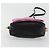 PRADA Ribbon Shoulder Bag Leather Black Pink - vista 5