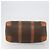 Céline CELINE Macadam Canvas Boston Bag PVC Leather Brown Gold - vista 5