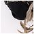Bulgari BVLGARI Feather Hand Bag Satin Black Gold - vista 14
