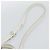 PRADA Hand Bag Vittero Dino Leather 2way White Silver - vista 15