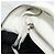PRADA Hand Bag Vittero Dino Leather 2way White Silver - vista 25