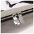 LOUIS VUITTON Tiger Lama Monogram Alpha Messenger Bag White M31069 - vista 17