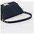 FENDI Mamma Baguette Shoulder Bag Canvas Navy Silver - vista 7