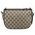 GUCCI GG Supreme Schultertasche PVC Leder Beige Goldfarben 89 02 032 - Ansicht 3
