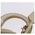 PRADA Hand Bag Leather 2way Silver Gold - vista 14