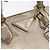 PRADA Hand Bag Leather 2way Silver Gold - vista 21