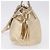 PRADA Hand Bag Leather 2way Silver Gold - vista 3