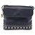 SAINT LAURENT Shoulder Bag Leather Navy Gold - vista 13