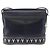 SAINT LAURENT Shoulder Bag Leather Navy Gold - vista 2