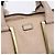 Chloé Sac à main Chloe Etel en cuir 2way Beige Gold - vue 16