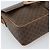 Céline CELINE Macadam Canvas Shoulder Bag PVC Leather Brown Gold - vista 14