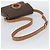 Céline CELINE Macadam Canvas Shoulder Bag PVC Leather Brown Gold - vista 7