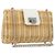 Tiffany & Co TIFFANY&Co. Chain Shoulder Bag Rattan Beige Silver