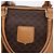 Céline CELINE Macadam Canvas Mini Boston Bag PVC Leather Brown Gold - vista 18