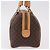 Céline CELINE Macadam Canvas Mini Boston Bag PVC Leather Brown Gold - vista 3