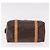Céline CELINE Macadam Canvas Mini Boston Bag PVC Leather Brown Gold - vista 5