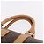 Céline CELINE Macadam Canvas Mini Boston Bag PVC Leather Brown Gold - vista 8