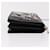 PRADA Robot Chain Shoulder Bag Saffiano Black Silver - vista 3