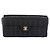 CHANEL Choco Bar Line Chain Shoulder Bag Leather Black Gold CC - vista 13